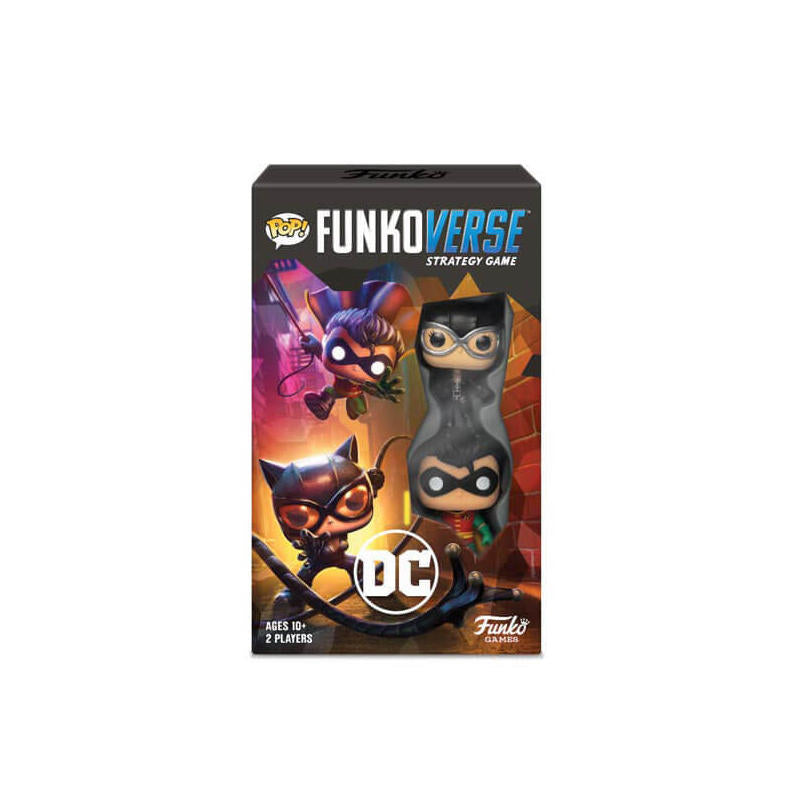 Juego De Mesa Funkoverse Dc Edición 101 Robin Catwoman