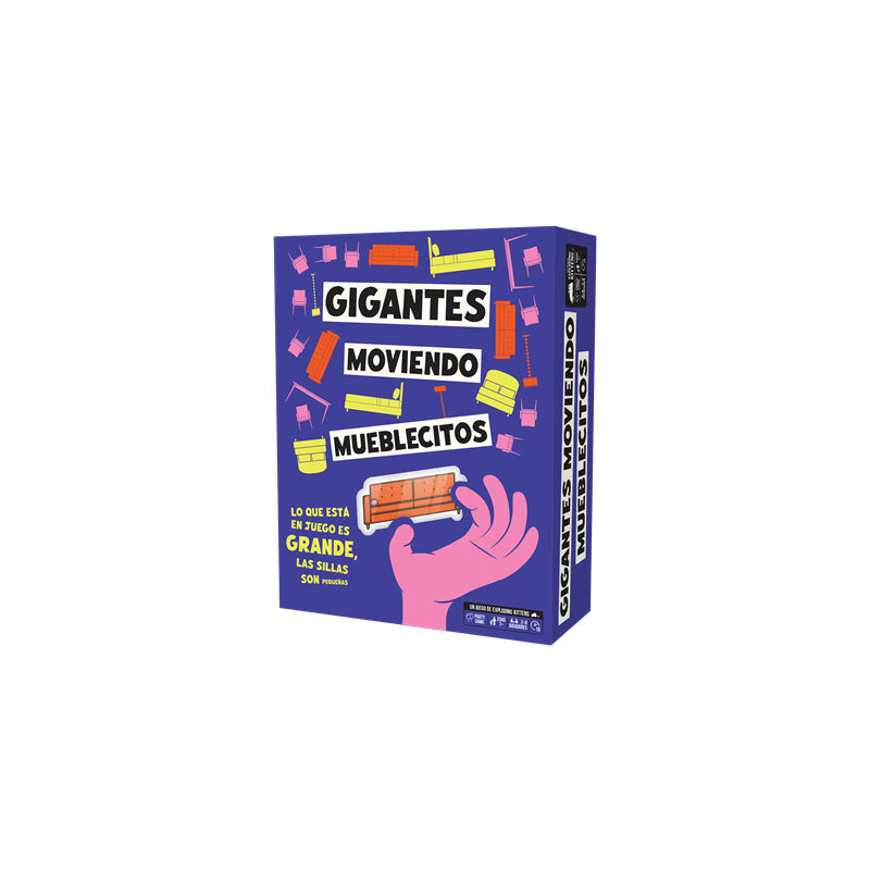Juego De Mesa Gigantes Moviendo Mueblecitos