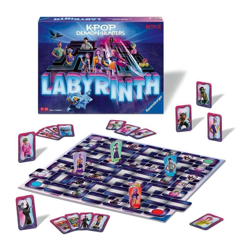 Juego De Mesa Labyrinth K-Pop Demon Hunters