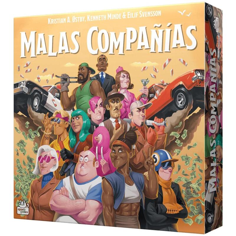 Juego De Mesa Malas Compaias Pegi 8