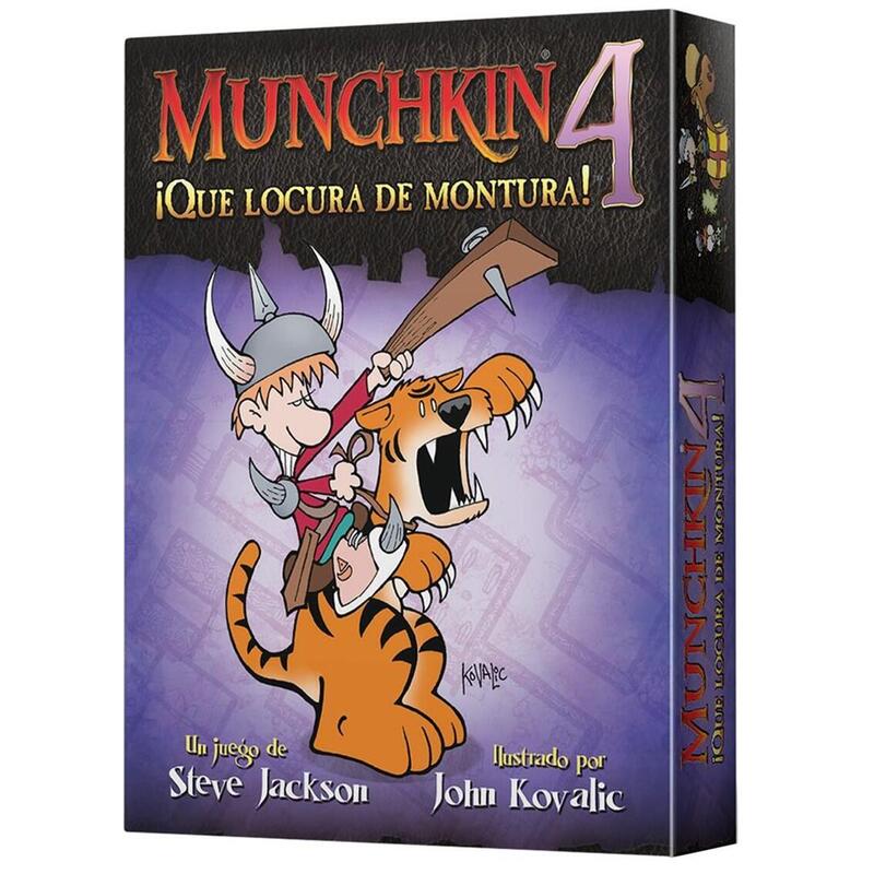 Juego De Mesa Munchkin 4: Que Locura De Montura! Pegi 10