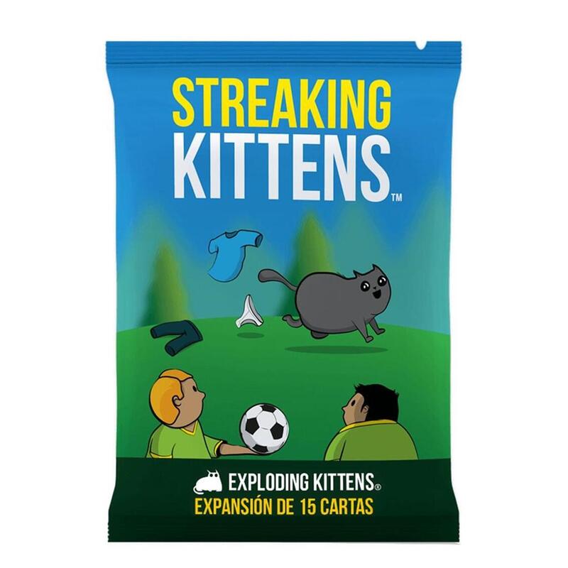 Juego De Mesa Pack Expansion Exploding Kittens Streaking Kittens Pegi 7
