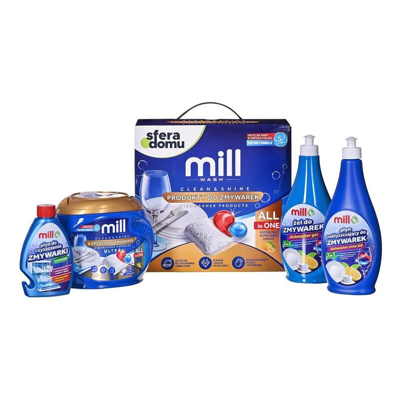 Juego De Productos Para Lavavajillas Mill.
