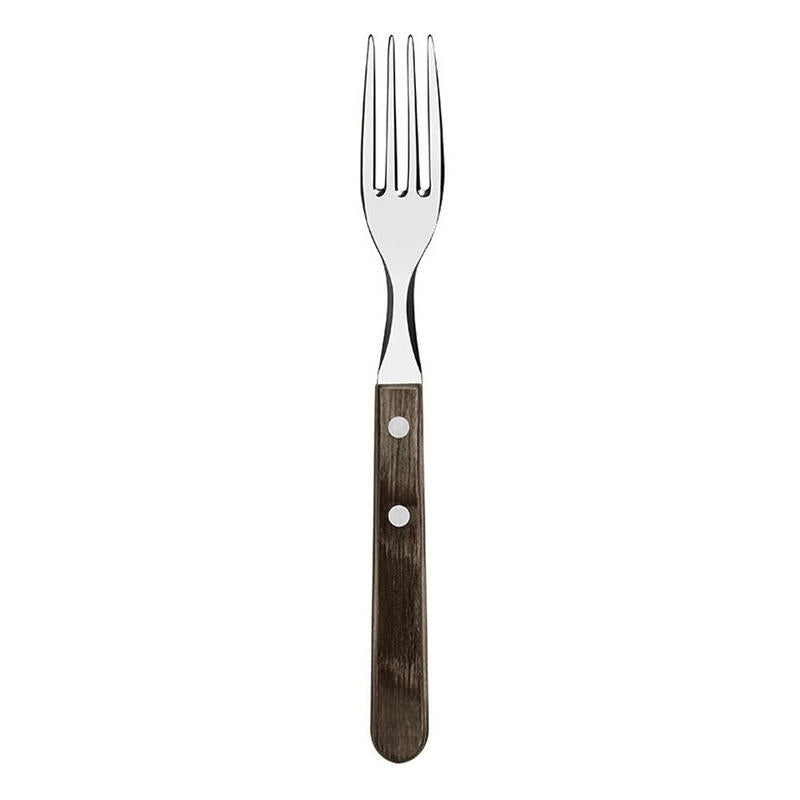 Juego De Tenedores Jumbo De Mesa 6 Piezas Polywood Castaño Tramontina