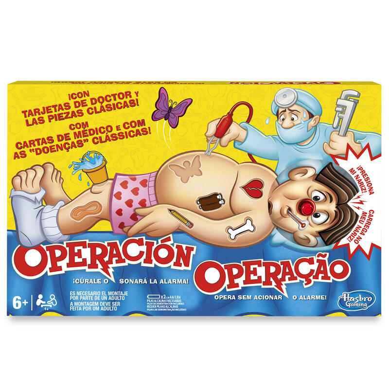 Juego Hasbro Classic Operation Refresh