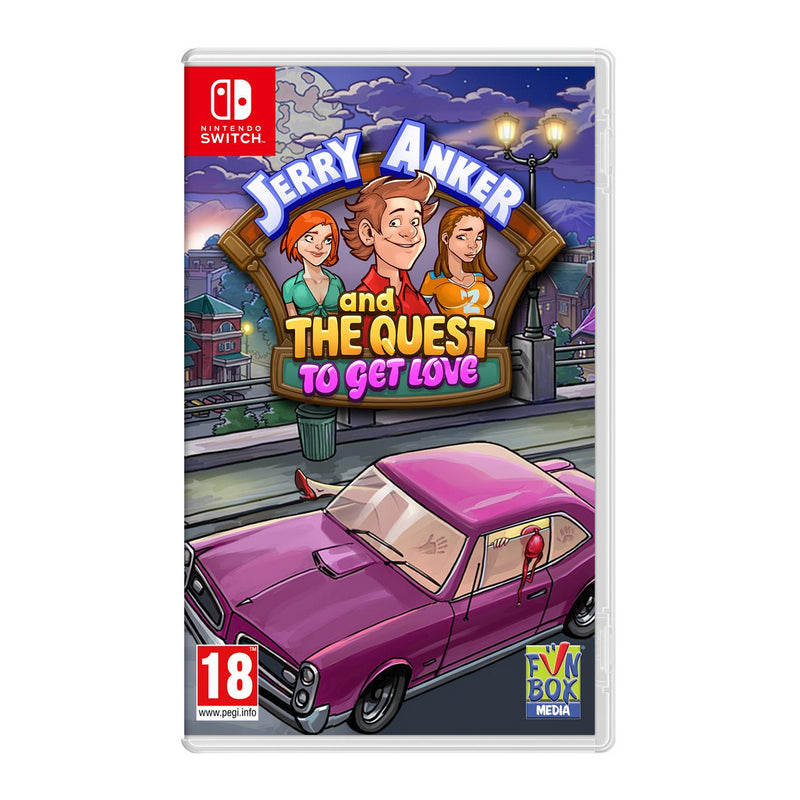 Juego Jerry Anker&Quest Get Love(+A.Book) Switch