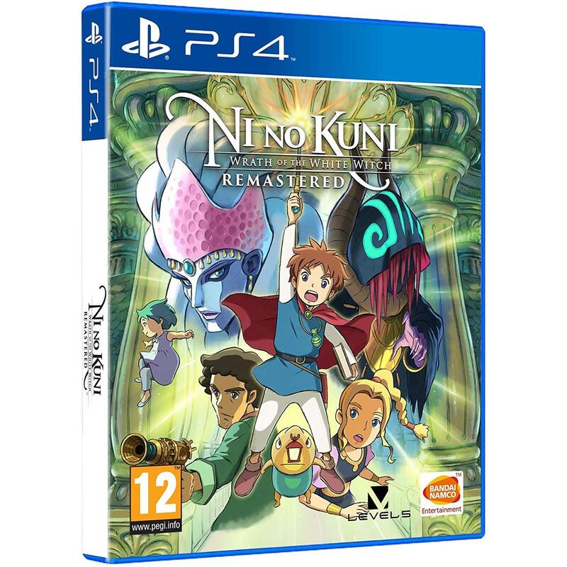Juego Ni No Kuni - La Ira De La Bruja Blanca Remastered Playstation 4