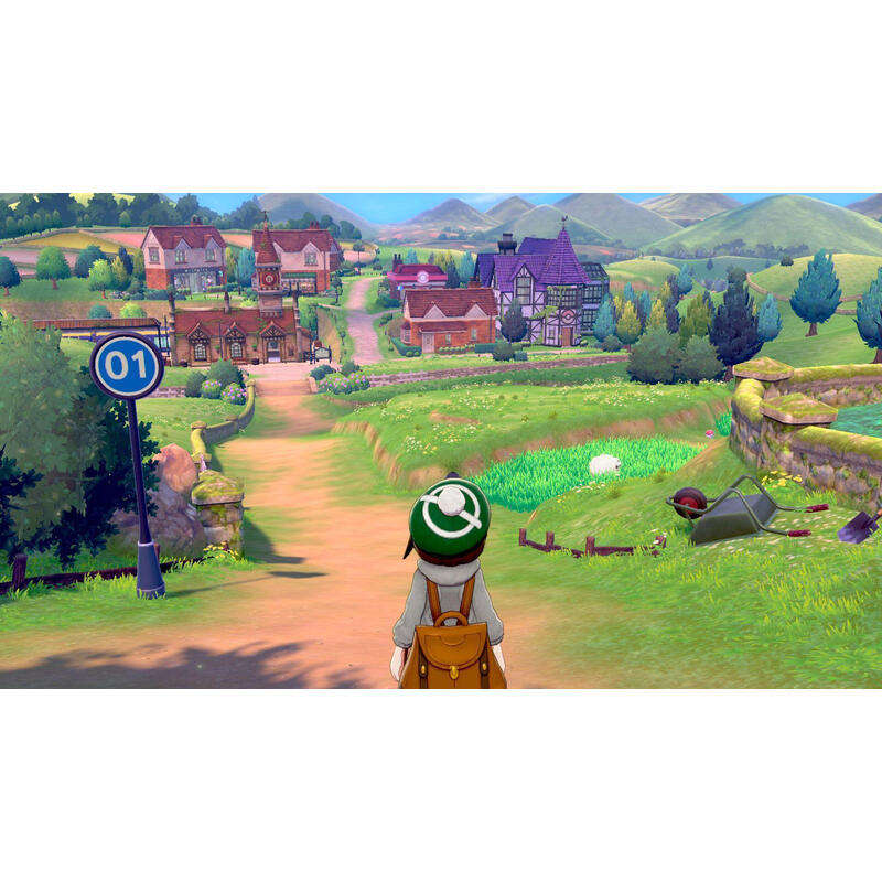 Juego Para Consola Nintendo Switch Pokemon Espada Pok Esp 10002147