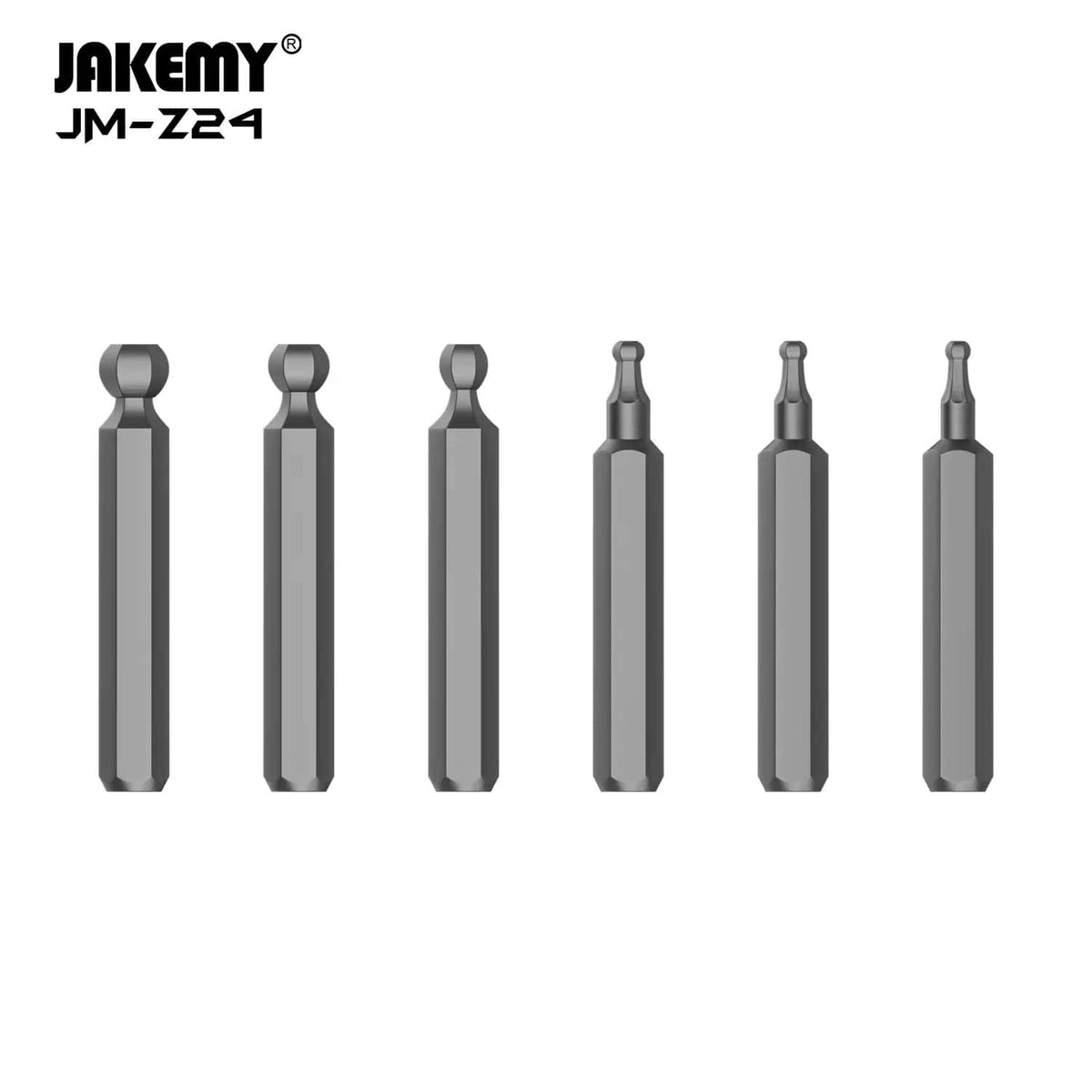 Juego De Puntas Hexagonales Esféricas Jakemy Jm-Z24