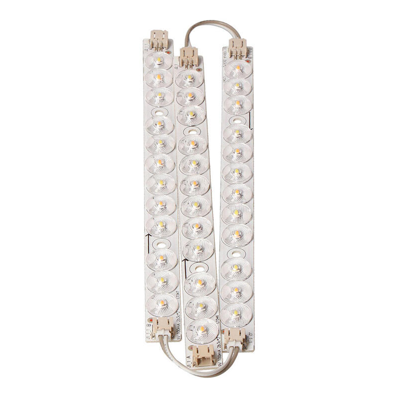 Juego Tres Tiras Led Recambio Aplique Redondo 18 W 3cct 32575