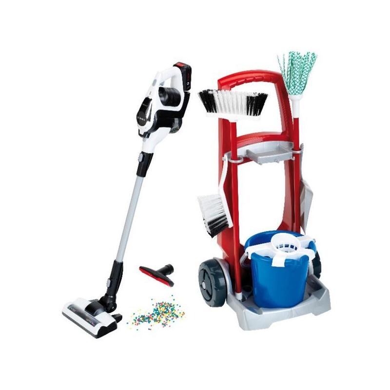 Juguete - Carro De Limpieza Con Aspirador Theo Klein Bosch Unlimited 6806