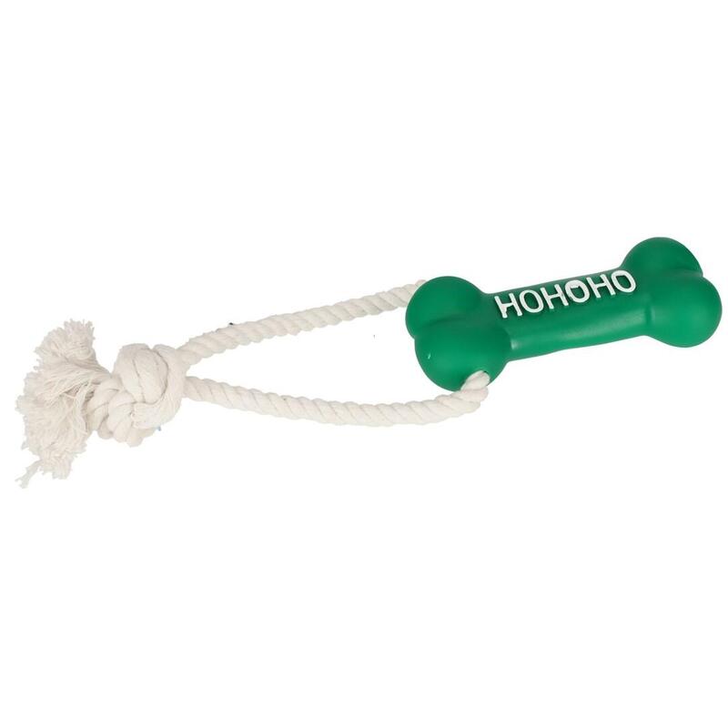 Juguete Para Perro Dingo Cuerda Con Hueso "Hohoho" 13 Cm 1 Pieza