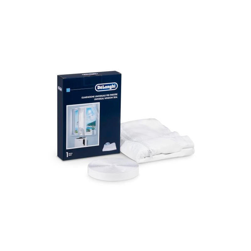 Junta De Ventana Delonghi Dlsa012 Blanca, Para Ventanas Con Una Circunferencia De 270 - 390 Cm Dlsa012
