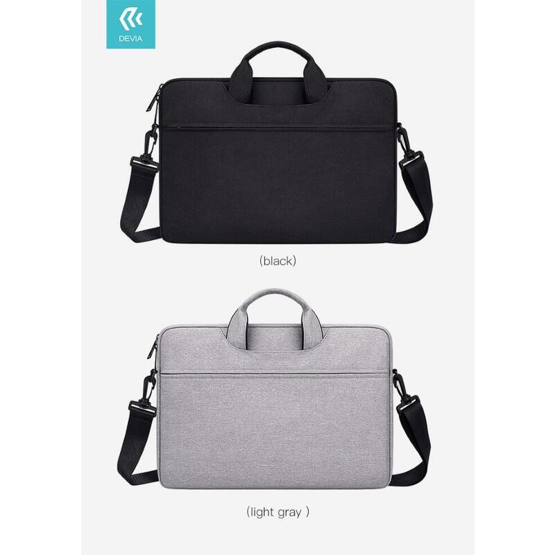 Justyle Mackbook Pro 16'' 2021 Hand-Bag Black