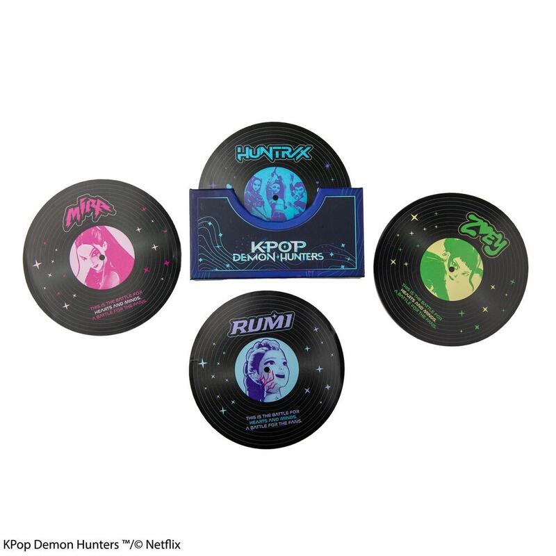 K-Pop Set 4 Posavasos Hunters & Demons Soundtrack
