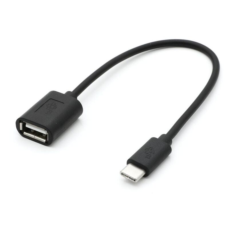 Kabel Otg Usb Af - Usb C 15cm Czarny