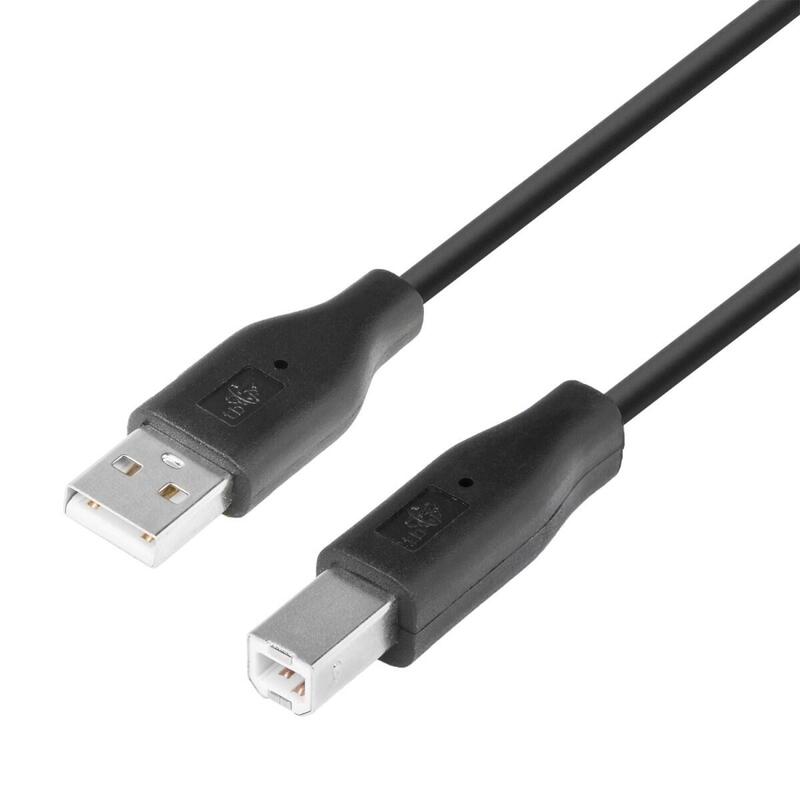 Kabel Usb Am-Bm 1.8 Negro