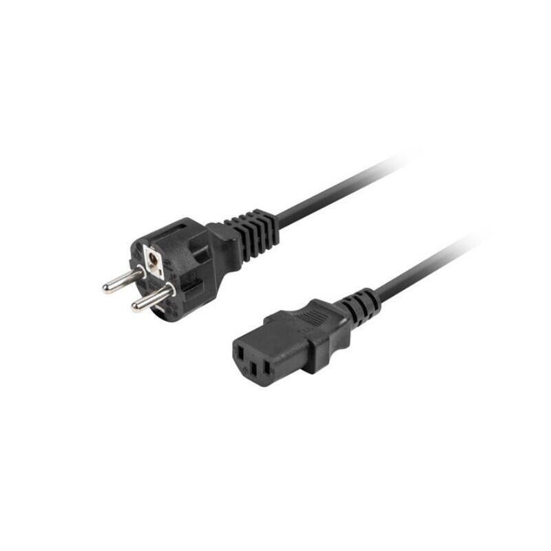 Kabel Zasilajacy Cce 7/7 - Iec 320 C13 2m Vde Prosty Negro