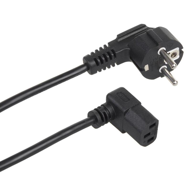 Kabel Zasilajacy Katowy 3m Wtyk Eu Maclean Mctv-854