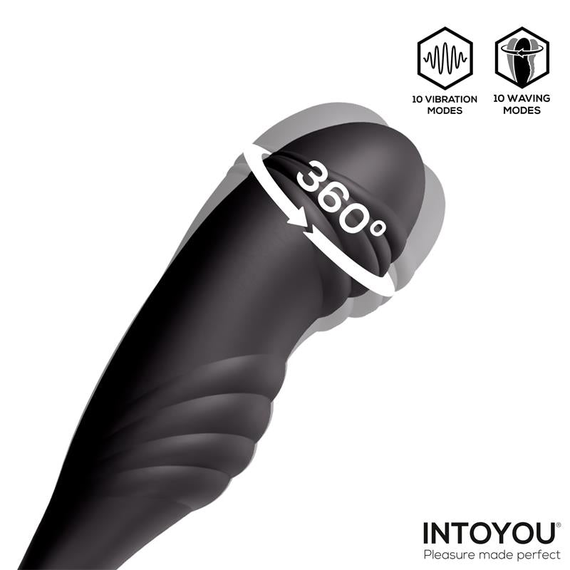 Kamber Plug Anal Vibración Y Waving 360º Y Estimulador Testículos