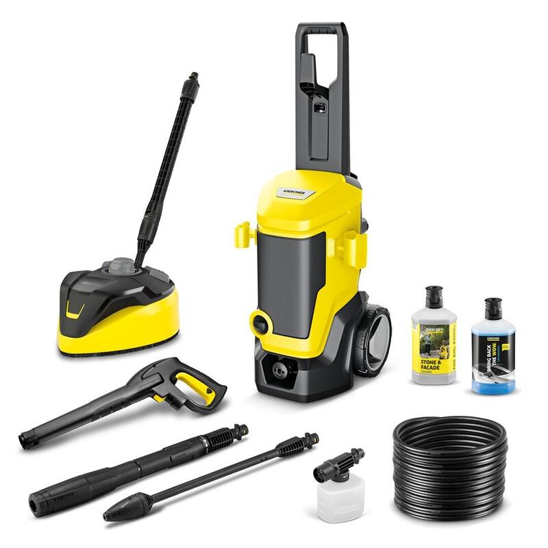 Kärcher K 7 Wcm Fj Home Limpiadora De Alta Presión O Hidrolimpiadora 600 L/H 3000 W (1.317-403.0) Negro, Amarillo