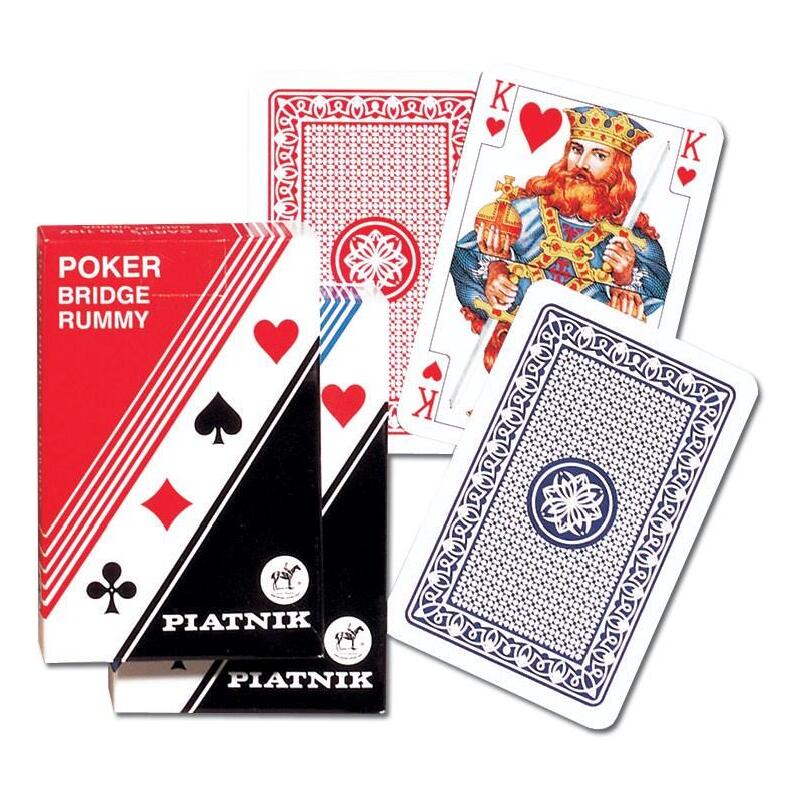 Karty Poker - Bryd¿ Pojedyncza Talia