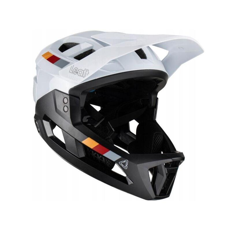 Kask Rowerowy Z Wypinana Szczeka Leatt Helmet Mtb Enduro 2.0 V23 Rozmiar L (59-63cm) Bialy