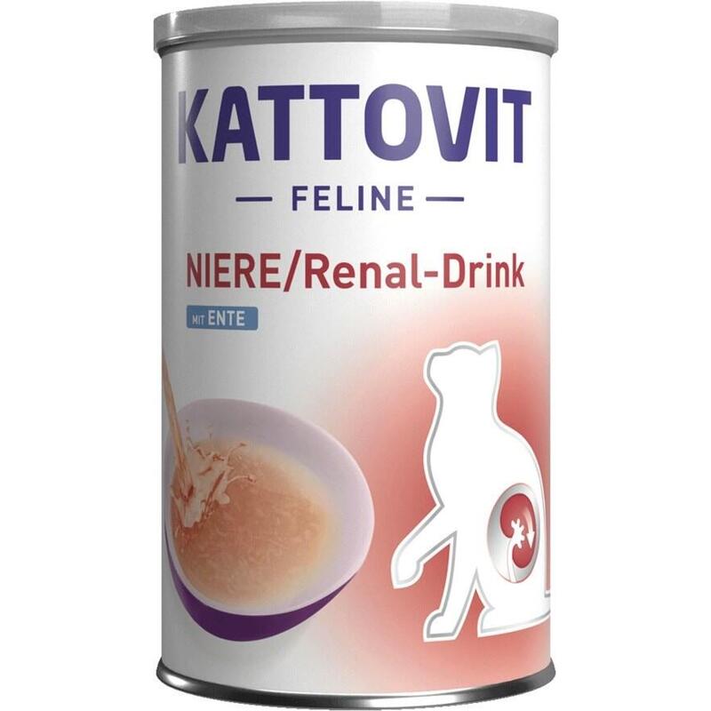 Kattovit Feline Niere Renal Drink Duckk - Goma Para Gatos - 135ml