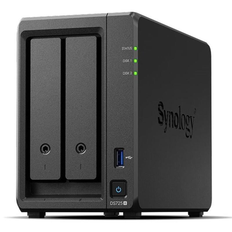 K/Ds725+2 Bay Nas+2pcs Synology 16tb