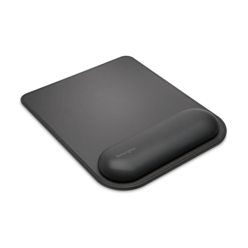Kensington Alfombrilla Reposamuñecas Para Ratón Ergosoft, Negro, Monótono, Descansa Muñecas