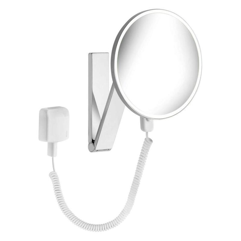 Keuco Ilook Move Cosmetic Mirror Round Illuminated W/Pivoted Rail