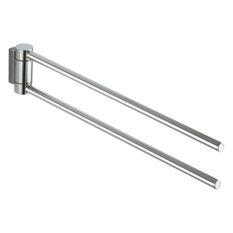 Keuco Plan Towel Holder Range 438mm Two Arms, Swiveling, Chrom