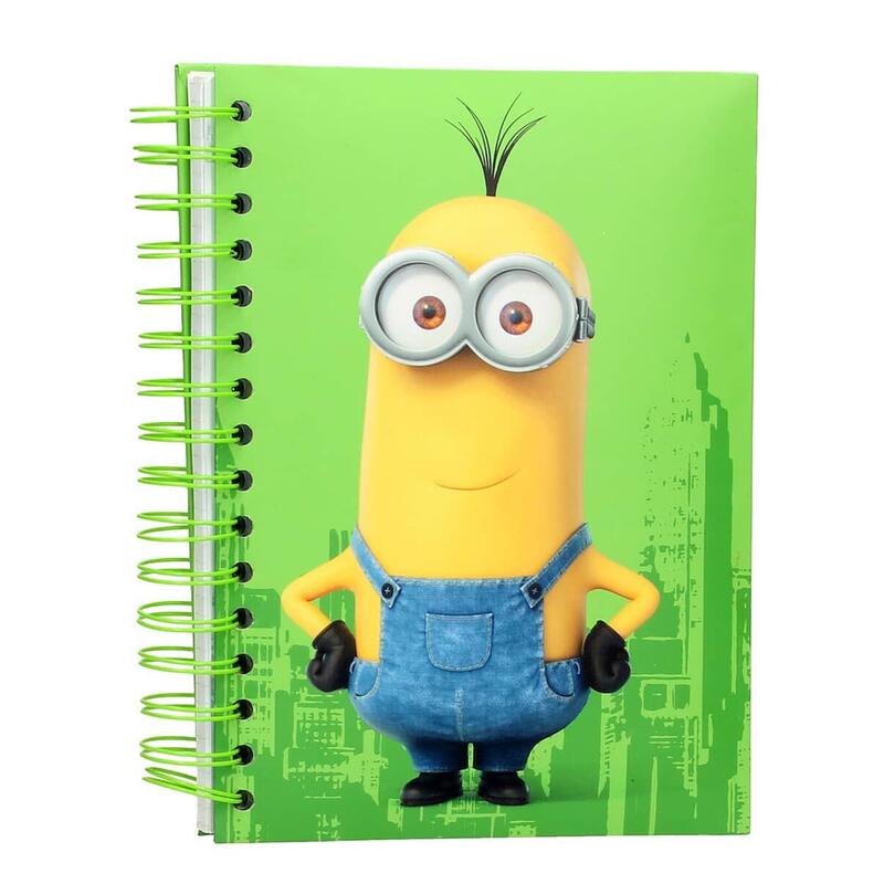 Kevin Libreta Con Luz Y Sonido Minions