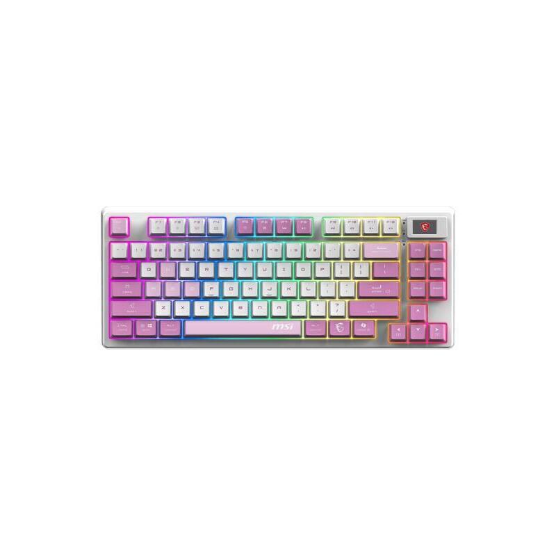 Keyboard Gaming Violet Us/Forge Gk600 Tkl W Violet Msi
