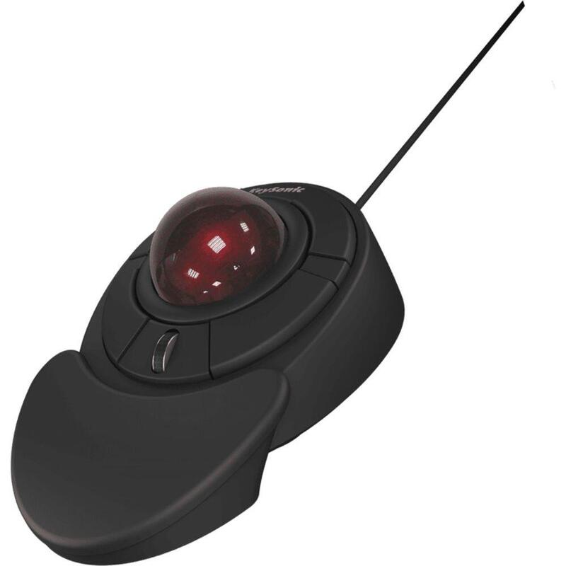 Keysonic Msm Ksm-6188t-B Corded Trackball-Raton Negro