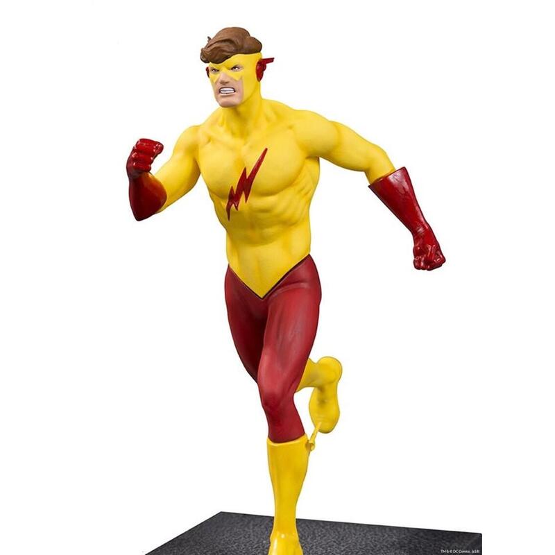 Kid Flash Estatua 16 Cm Multi - Part Universo Dc Teen Titans