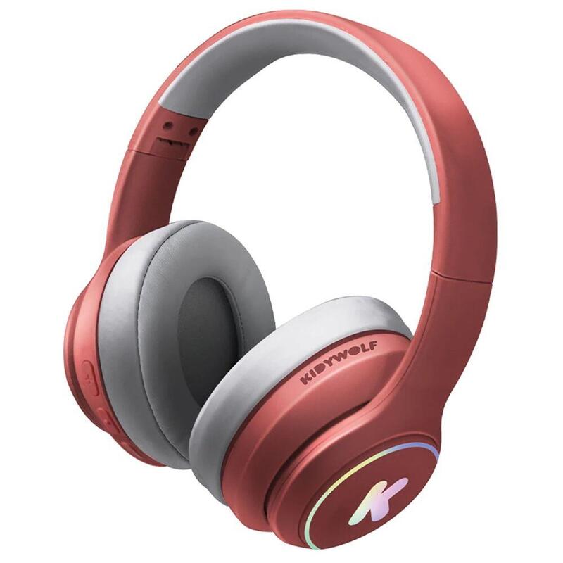Kidywolf Headphones Bluetooth Red