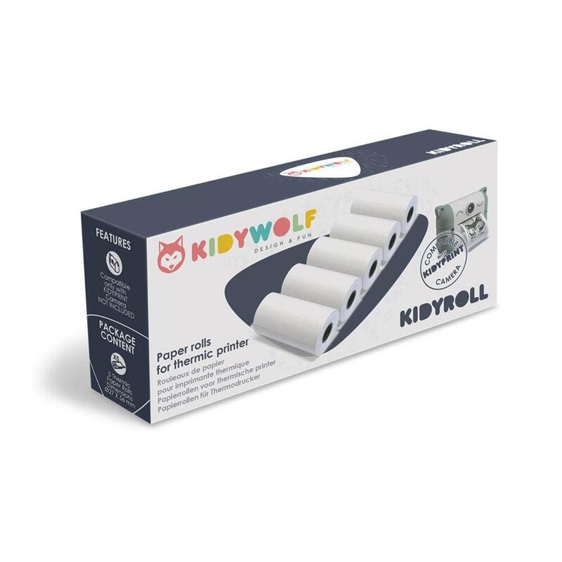 Kidywolf Normalpapier Zu Sofortbildkamera 5 Rollen