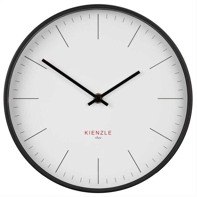 Kienzle Dcf Funk-Wanduhr Modern Weiss, 25 Cm