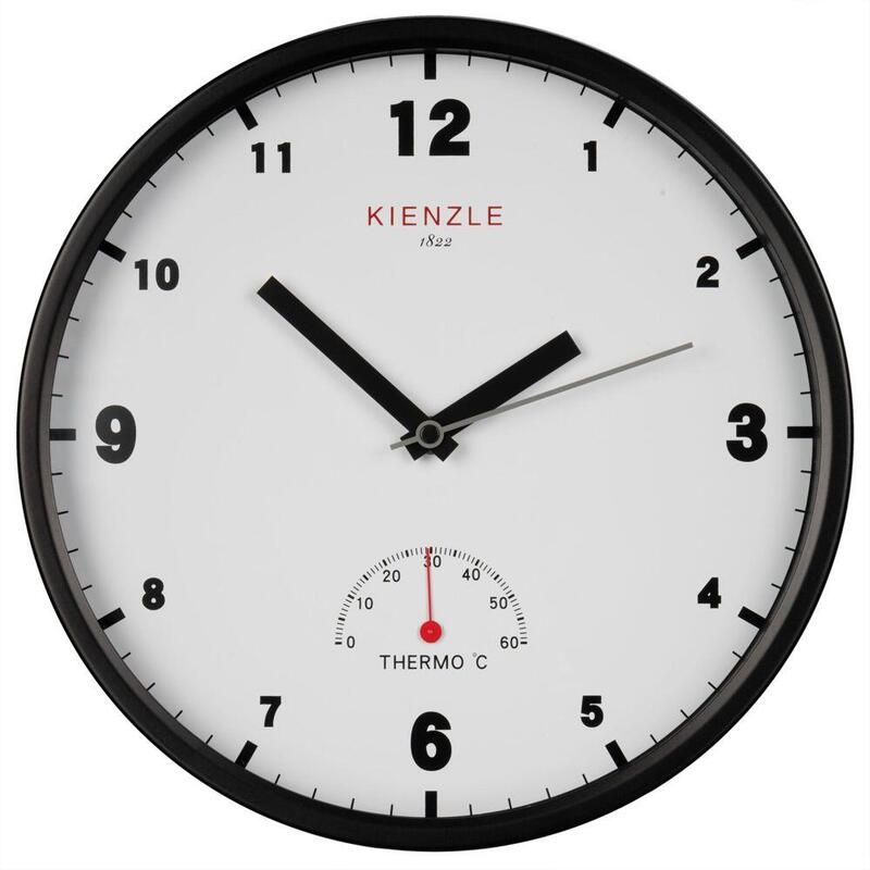 Kienzle Dcf Radio-Control.Wall Clock Garten Outdoor 30 Cm