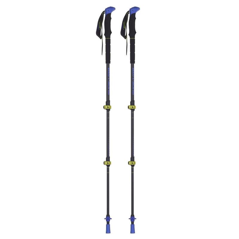 Kije Viking Carbo Lite Trekking Czarno/Limonkowe