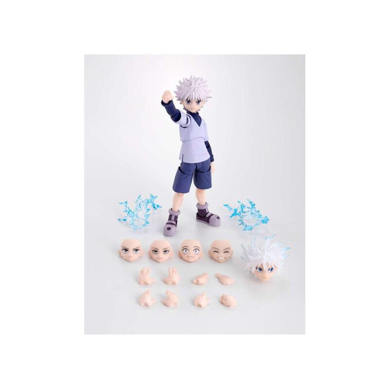 Killua. Sh Figuarts. Hunter × Hunter. Bandai Tamashii Nations.
