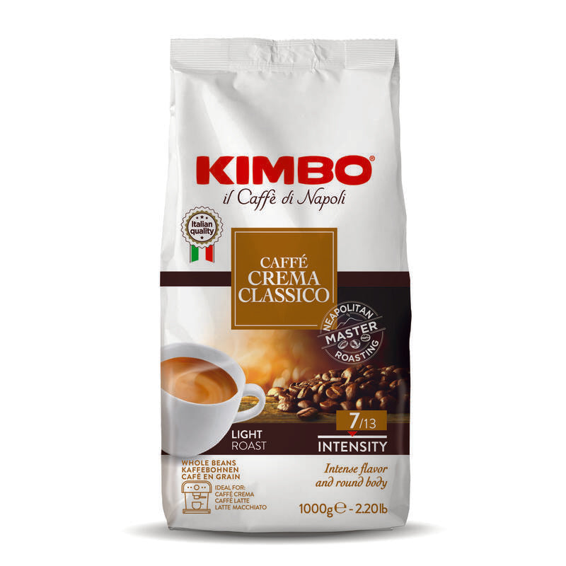 Kimbo - Caffecrema Classico 1kg Cafe En Grano