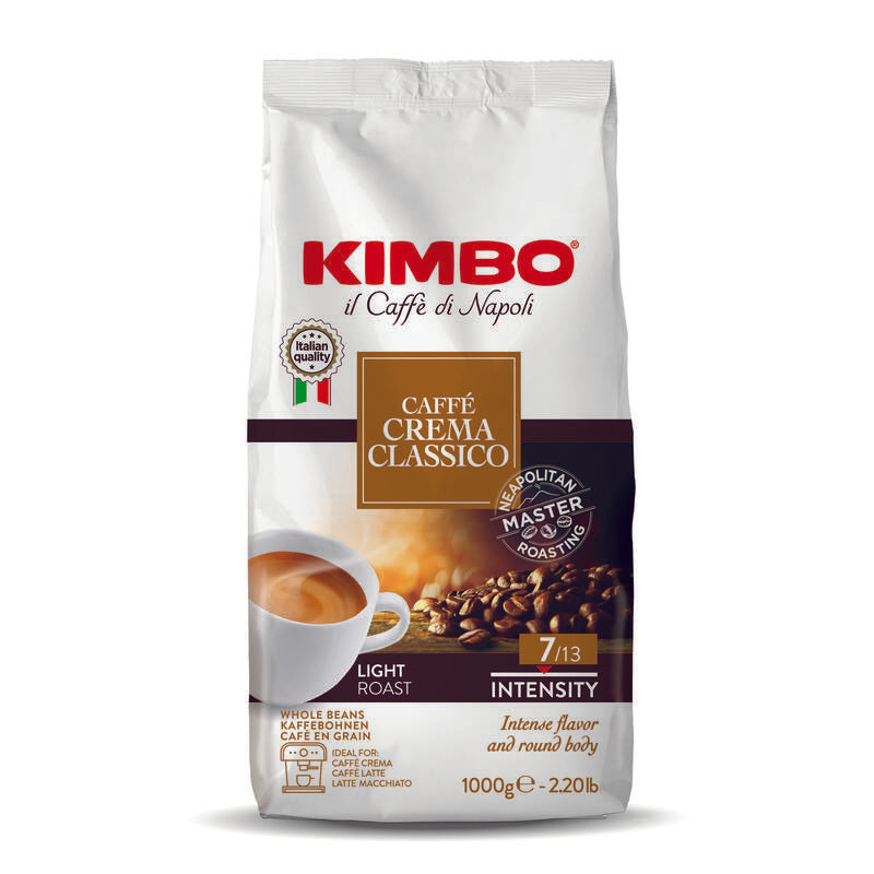 Kimbo - Caffecrema Classico 1kg Cafe En Grano