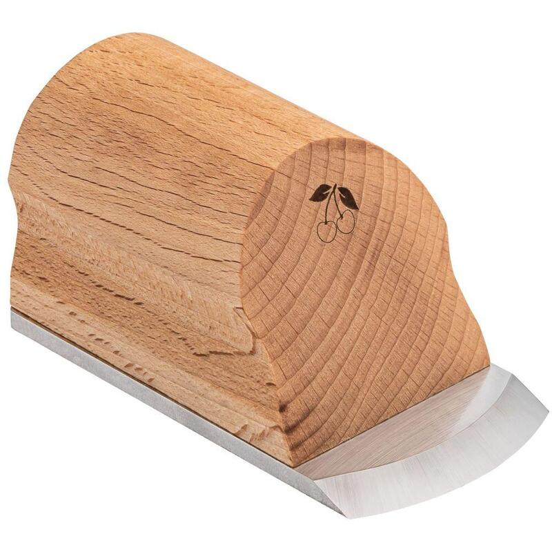 Kirschen Handhobel Flatfix 95x50x4,5 Mm Rund