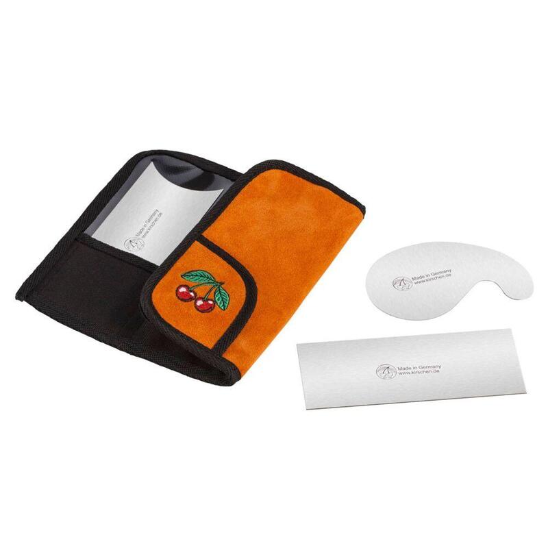 Kirschen Scraper Set 3800-01 In Suede Case