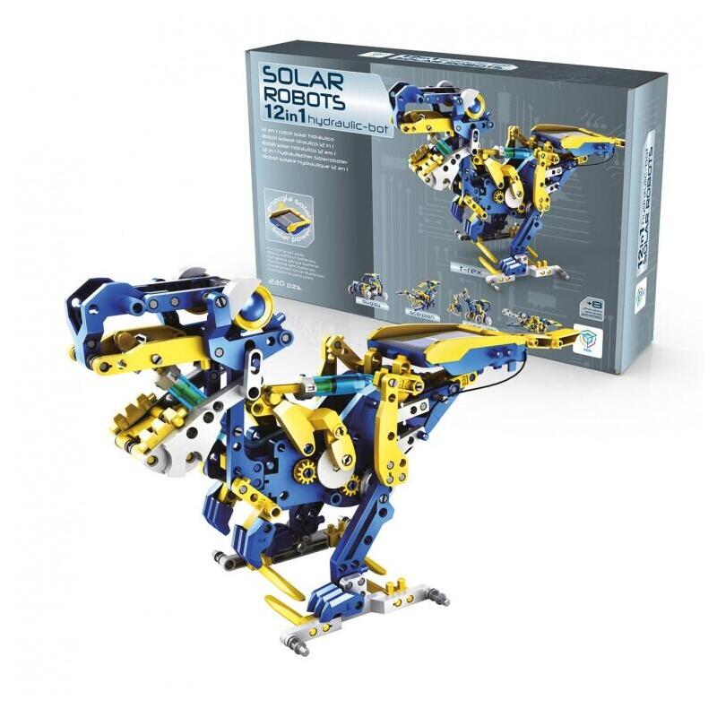 Kit 12 En 1 Deqube Robot Construcciones Solar Hidraulica Pegi 8