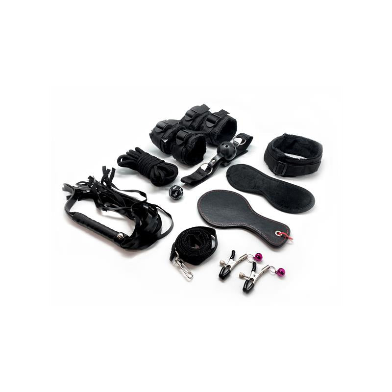 Alive - Fury Kit 10 Piezas Bdsm Negro