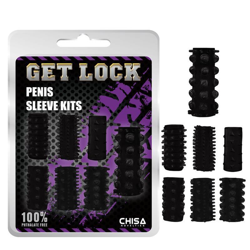 Kit De Fundas Para El Pene Negro