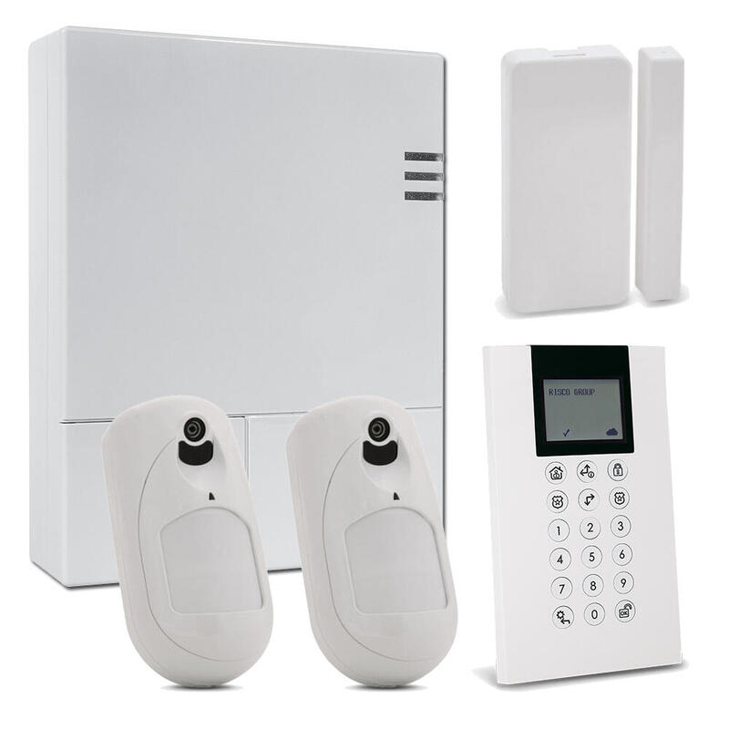 Kit De Lightsys Air Con Módulo 4g + 2 X Detector Eyewave Con Cámara + Contacto Magnético Slim + Teclado Panda